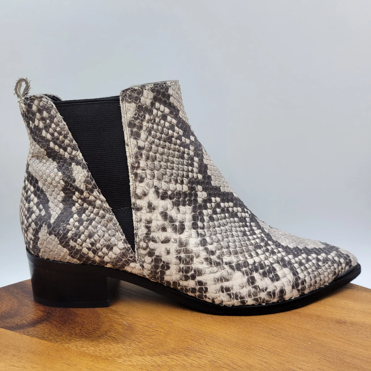 Marc fisher yale sales chelsea boot snake