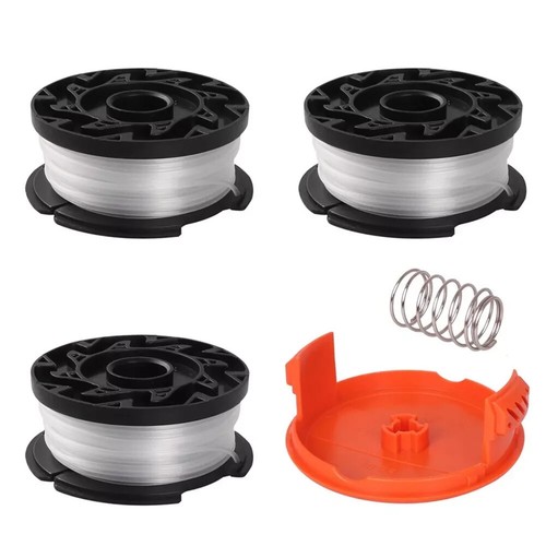 Orange Cover Cap + Spool Line Top Black & Decker Spare String Trimmer Strimmer - Picture 24 of 25