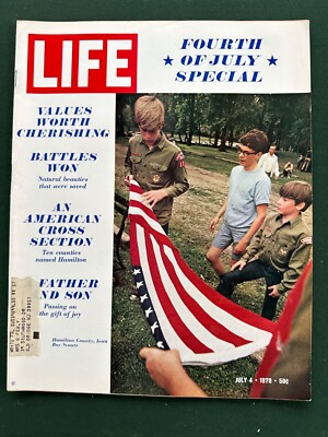 Life Magazine-July 1970-July 4th Special: Values, Scouts, Natural Beauties