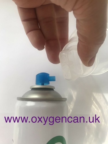 PURE OXYGEN CAN 12 L 99.5% - No liquid or propellant + Cap attaches as a Mask-UK - Picture 9 of 11