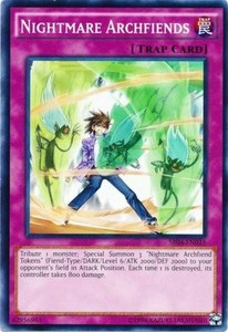 Nightmare Archfiends - SR04-EN035 - Common - Unlimited Edition x3 - Near Mint