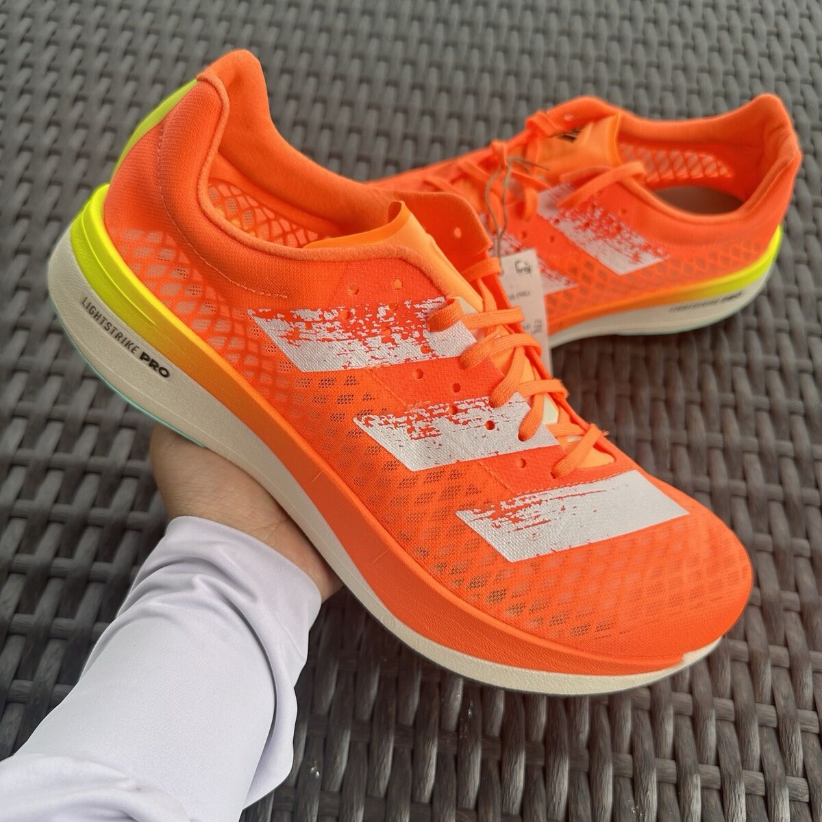 Adidas Adizero Adios Pro Screaming Orange Men's Athletic Adidas Adizero Adios Pro Screaming Orange Men's Athletic