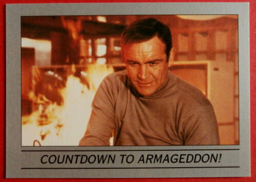 JAMES BOND - You Only Live Twice - Card #024 - COUNTDOWN TO ARMAGEDDON! - Picture 1 of 2