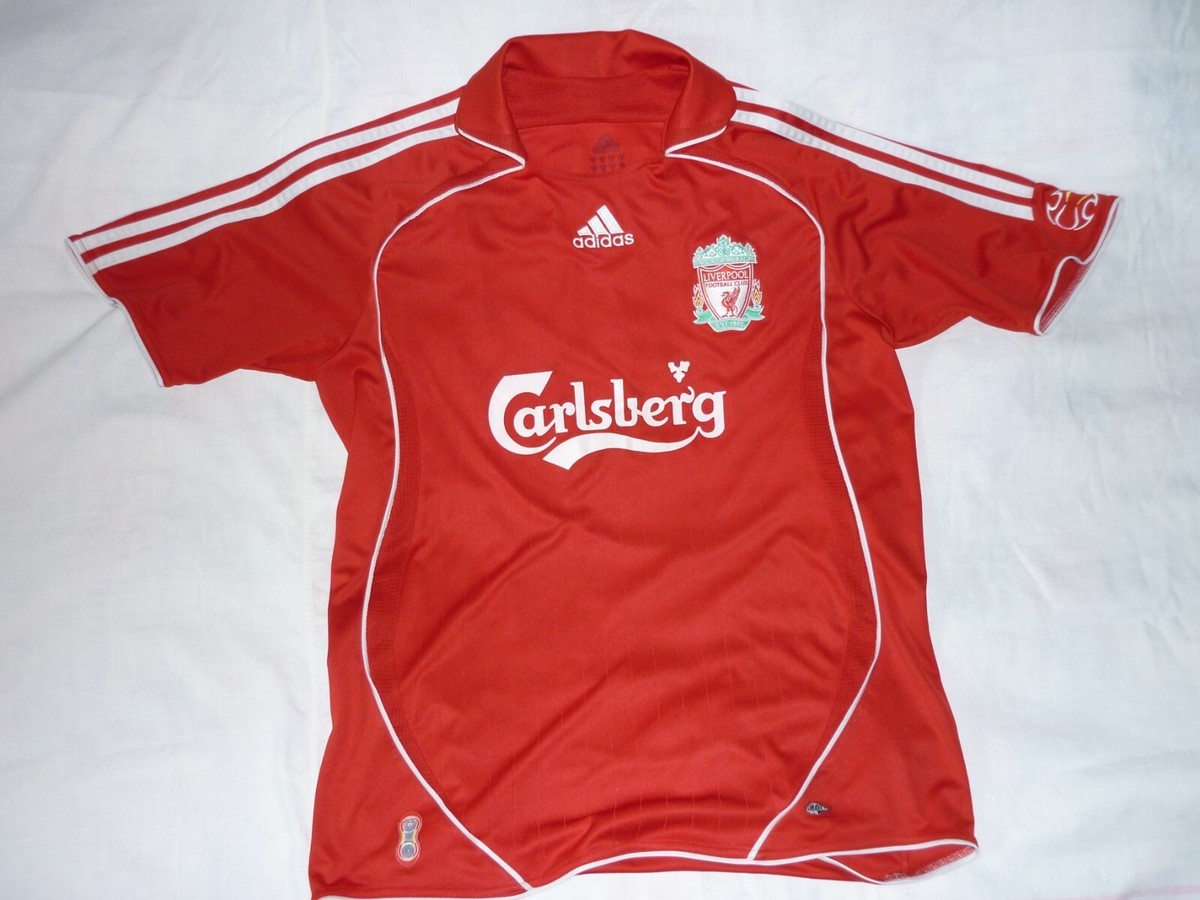 Liverpool home football shirt jersey #18 THEO size XL-L | eBay