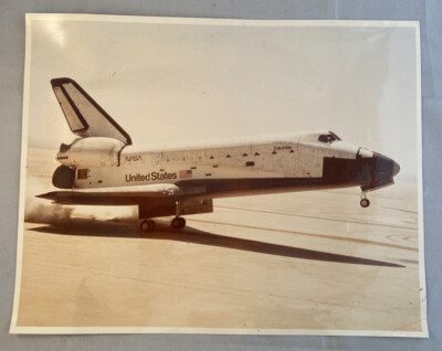 NASA SPACE SHUTTLE CHALLENGER STS-7 LANDING 1983 ORIGINAL PHOTO @110 R