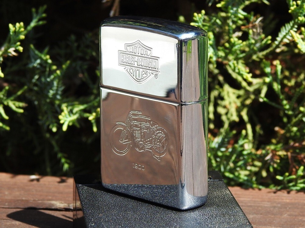 Harley Davidson Zippo Lighter - 1900 - 1903 Serial Number One 