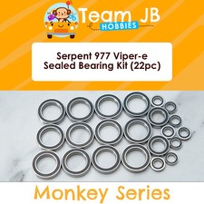 Serpent 977 Viper-e - Kit cuscinetti in gomma sigillati 22 pezzi