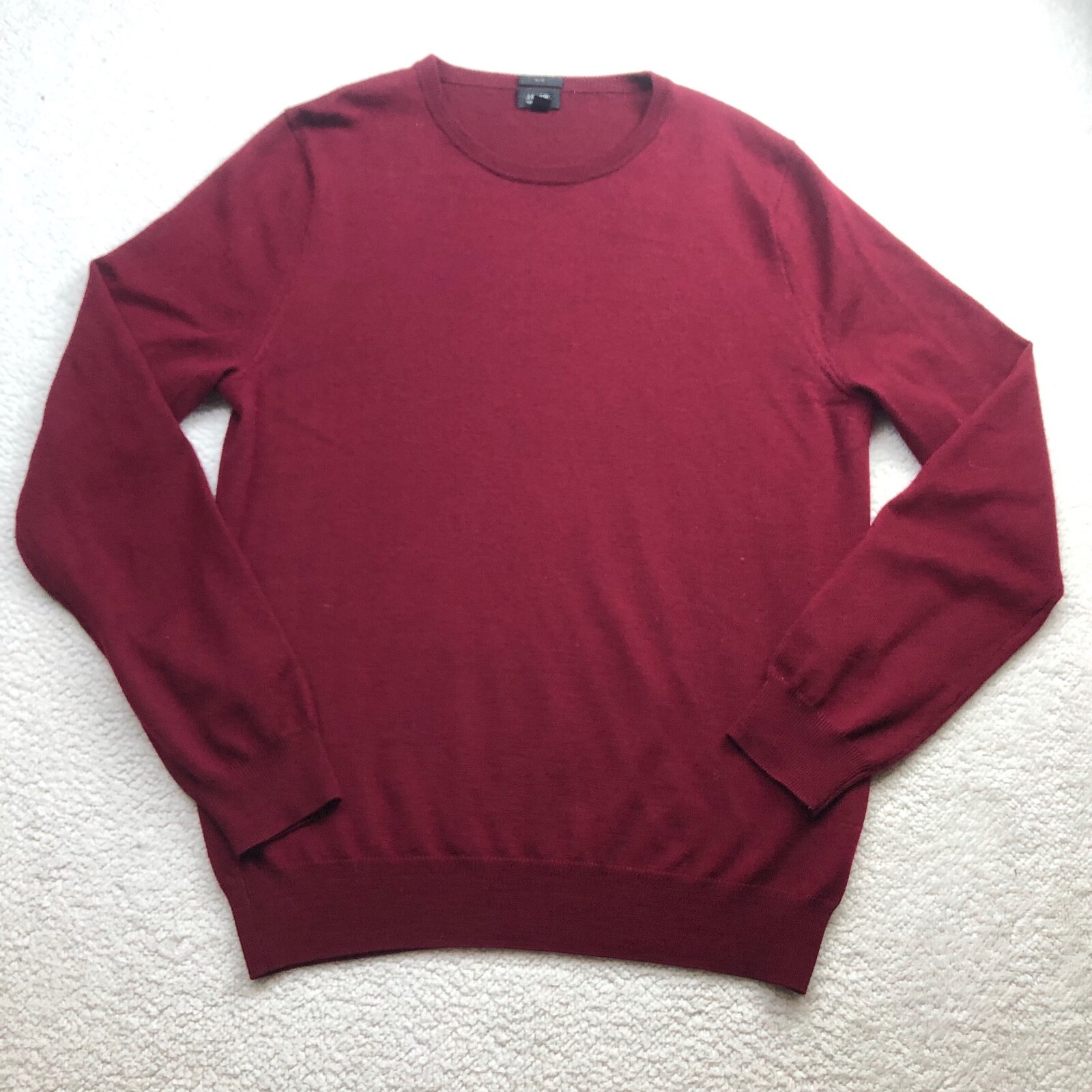 J Crew Merino Wool Sweater Mens Large 