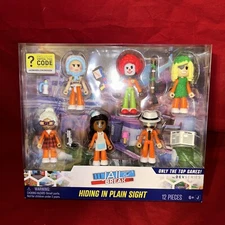Roblox DEVSERIES Jailbreak Hiding In Plain Sight 6 Action Figures Virtual Code