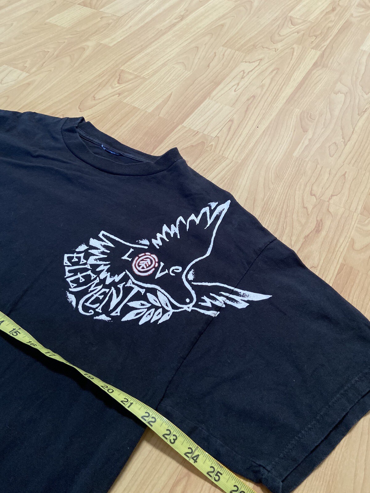 Vtg Element Skate Company Dove T Shirt Sz L Viva La Bam Margera Skate Wear Punk