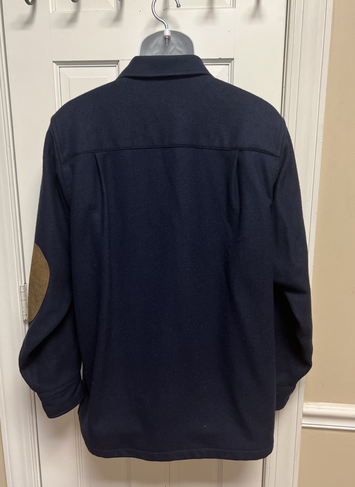 Pendleton Trail Suede Elbow Patch Virgin Wool Shi… - image 4