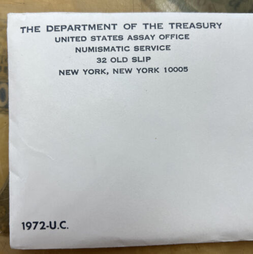 1972-U.C. Department of the Treasury United States Coin Set - Picture 2 of 6