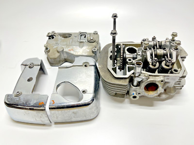 DAMAGED Front Cylinder Heads  OEM 2004-2009 Honda Shadow 750
