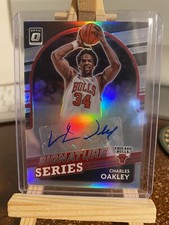 2021-22 Optic Charles Oakley AUTO Signature Series #SS-CHO Chicago Bulls Knicks