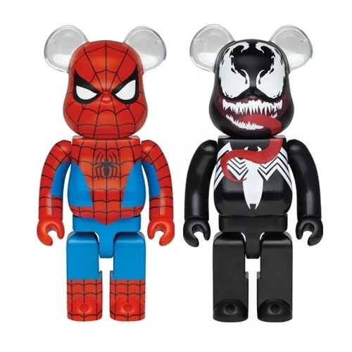 BE@RBRICK Happy lottery MARVEL SPIDER-MAN - MEDICOM TOY complete full set