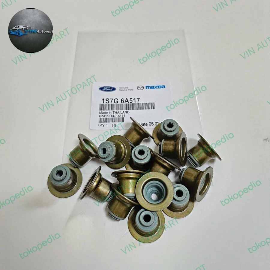 Juego completo de sellos de vástago de válvula de motor OEM aptos para Ford Ranger 2001-2012 1S7G6A517 2,3 L Foto 3 de 3