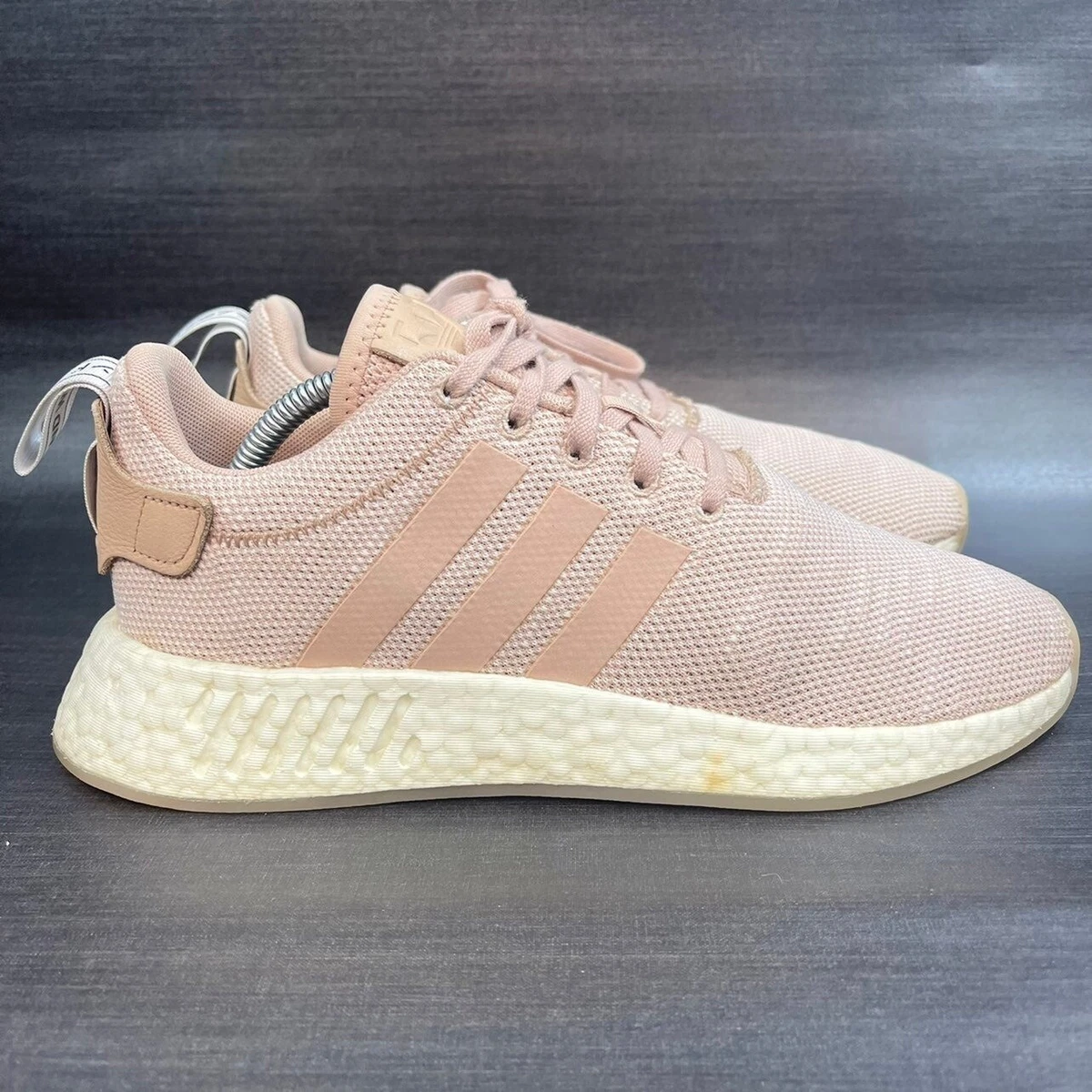 Adidas Ash Pearl Womens size 8.5 Pink blush boost running AQ0197 |