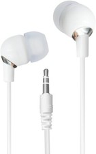  Two Pack 3.5mm Wired in-Ear Headphones Earbuds Black  White