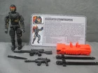 GI Joe STORMTROOPER V1 Complete w/ Filecard Vintage Hasbro 1993