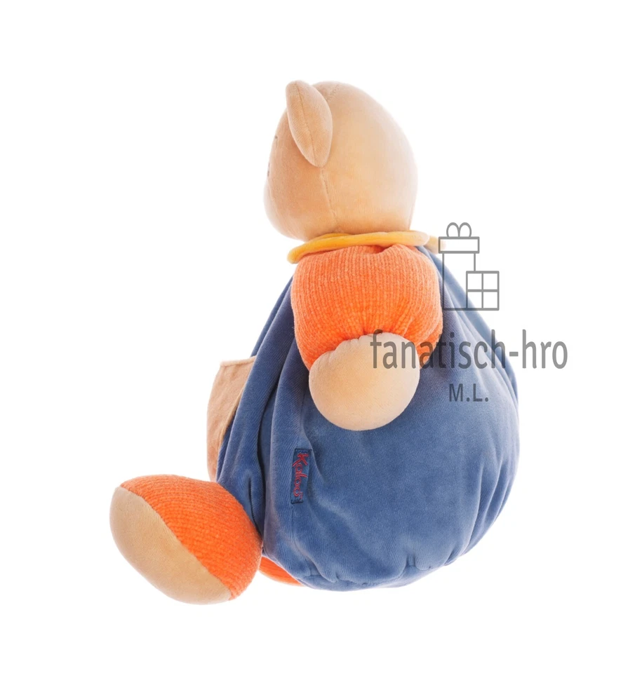 Kaloo Teddy Bär Plüschtier Plüschfigur sitzend & Stickerei Teddybär Kuscheltier - Bild 2 von 2