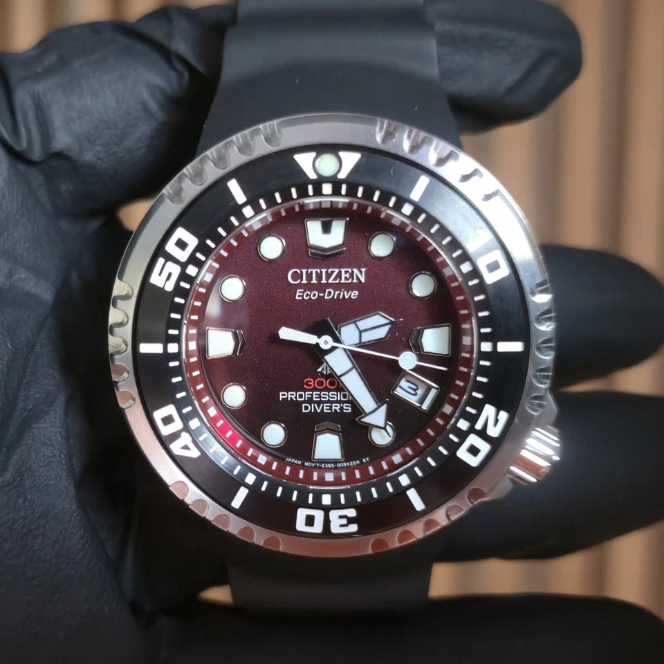 ¡Envío desde USA! Reloj de buceo Citizen Promaster E365 BN1024-01Z para hombre-Eco-Drive-NUEVO EN CAJA