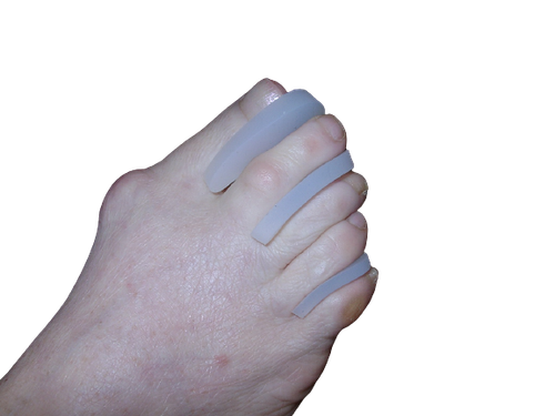 Soft interdigital GEL TOE WEDGES (e.g. Hydrogel, Silipos) corns & callus - 第 1/4 張圖片