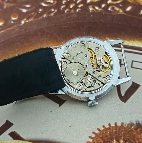 Watch USSR RAKETA Brown Dial Soviet Vintage Wristwatch Mechanism 2609.HA - Picture 3 of 22