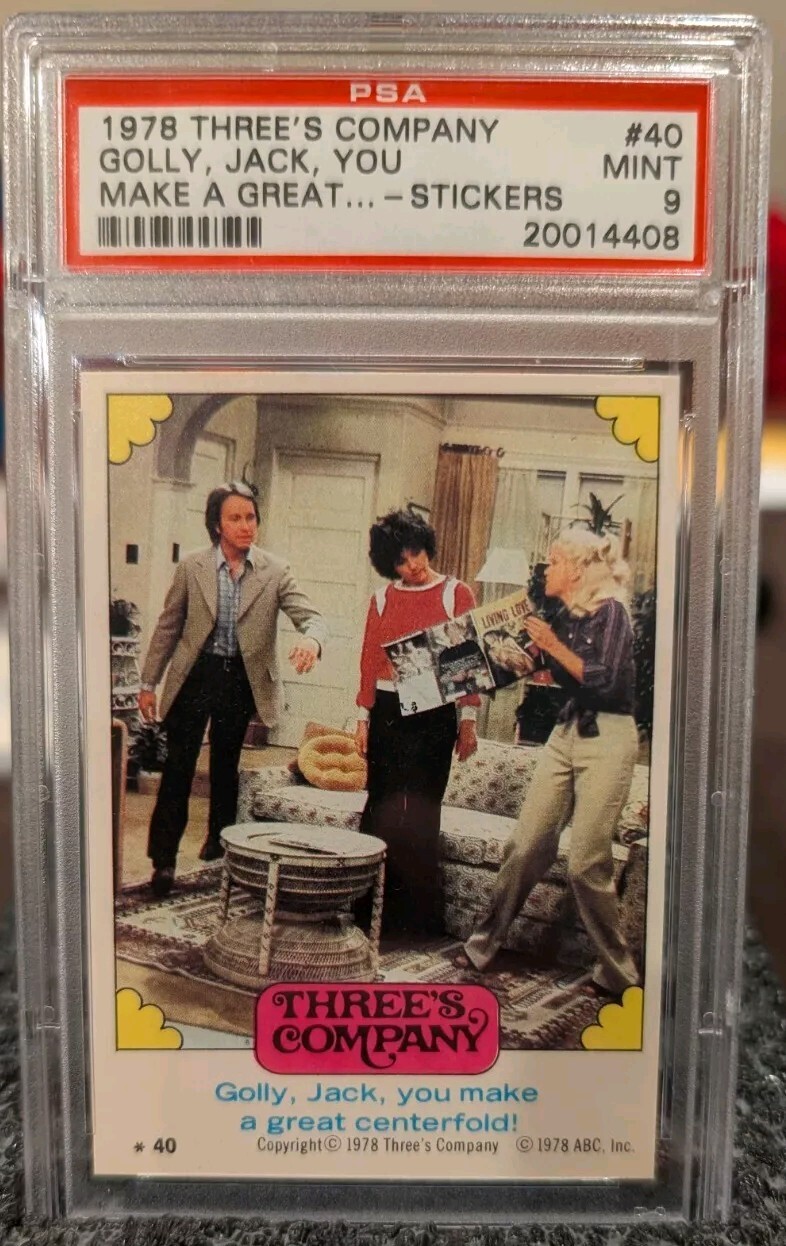 1978 Topps THREE'S COMPANY #40 