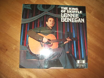 LONNIE DONEGAN - THE KING OF SKIFFLE -VG 1st 1970 PRESS GERMANY! LDVS 17185/1