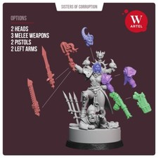 Abbess of Corruption Artel Sisters Sororitas Cannoness Veridyan Palatine Cultist