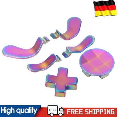 6 in 1 Metal Gaming Accessory Replacement 4 Paddles 2 D-pad for Xbox One Elite 2