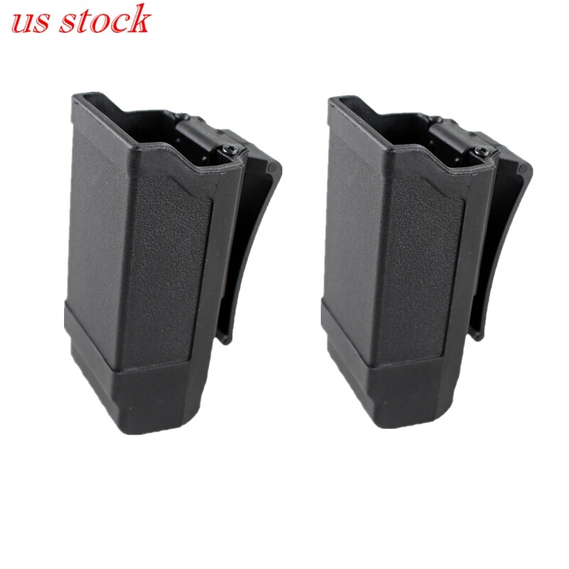 2pcs US  Double Stack Magazine Pouch Holster Holder for Glock 9mm to .45 Cal