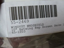 2014-2019 Tucker 10" Flip Windshield for Harley Batwing Fairing 55-2469 OEM NEW