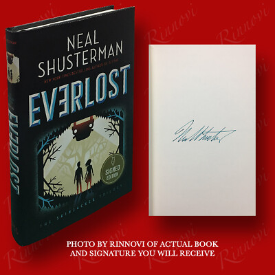 Everlost SIGNED Neal Shusterman (2020,HC,1st/1st) BRAND NEW