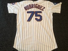 NWT Stitched Majestic FRANCISCO RODRIGUEZ #75 New York Mets Jersey Mens sz 52