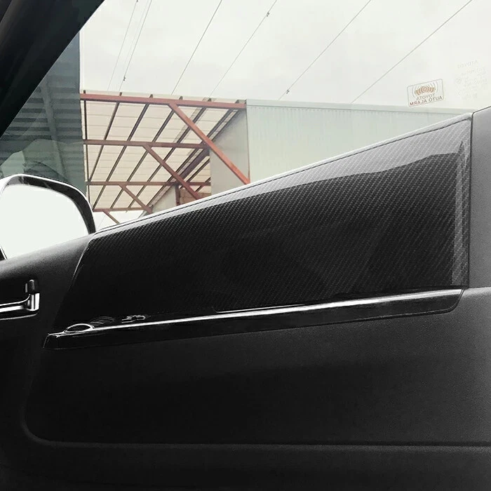 Toyota HIACE serie 200 panel puerta, embellecedor puerta, carbono, juego izquierda/derecha Foto 4 de 4