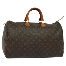 LOUIS VUITTON Monogram Speedy 40 Hand Bag M41522 LV Auth yk18562