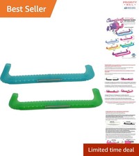 Ice Skate Guards Adjustable Hard Colorful Scented Designs Fits Adult Size 9