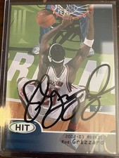 Alabama Basketball Rod Grizzard Signed card 