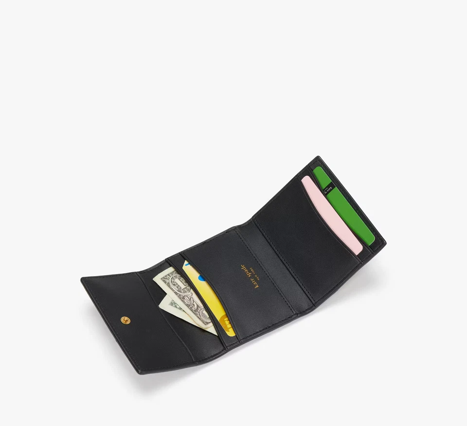 Kate Spade PERFECT MATCH Card Case Mini Wallet MATCHBOOK New York Leather NWT - Image 3 of 4