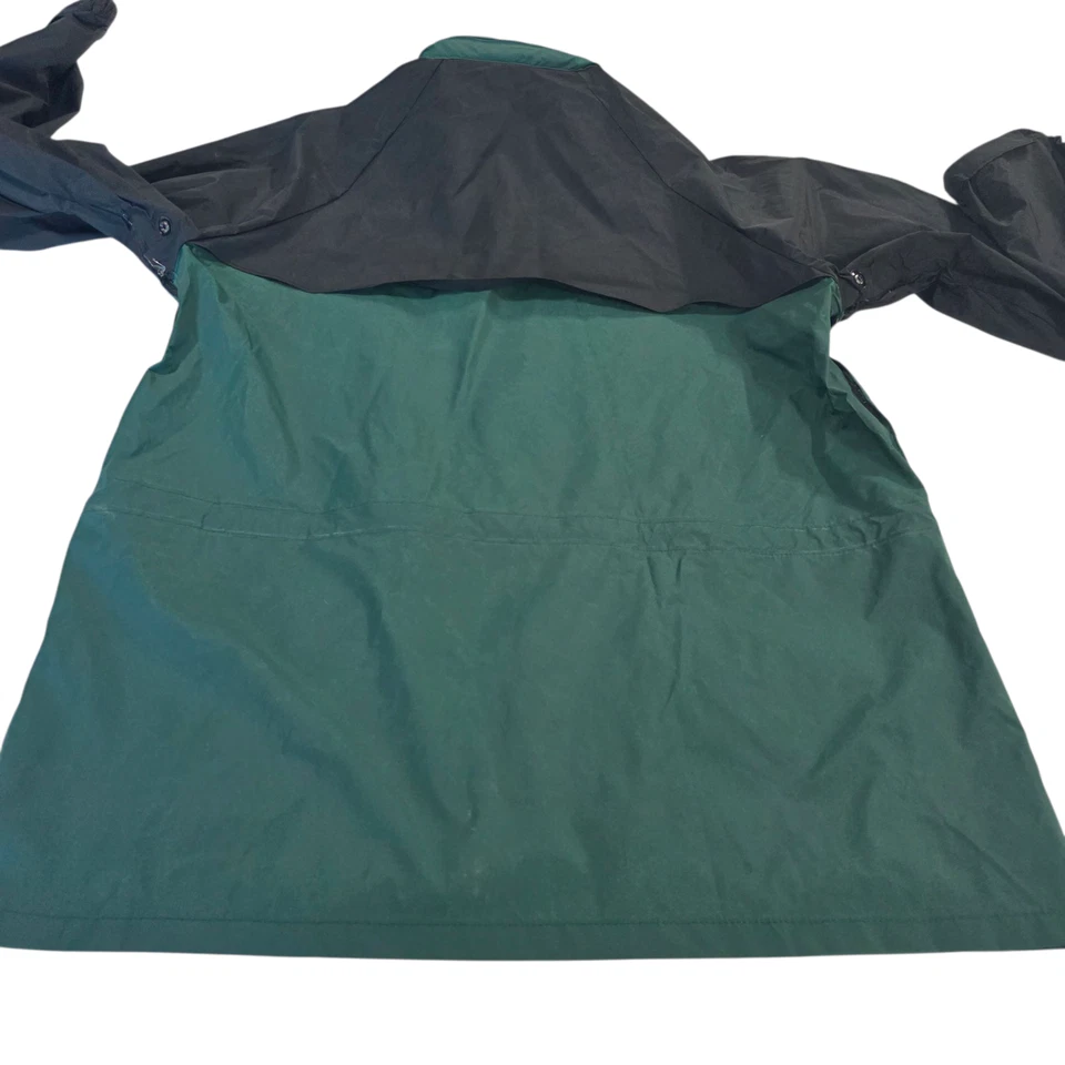 Stearns Rain Suit Set Mens Green Black M Colorblock Nylon Snap Closure Outdoor - Image 3 of 4