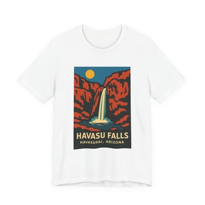 Havasu Falls T-Shirt Havasupai Arizona Vintage Retro Travel Tee
