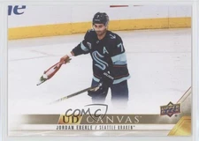 2022-23 Upper Deck Series 2 UD Canvas Jordan Eberle #C190