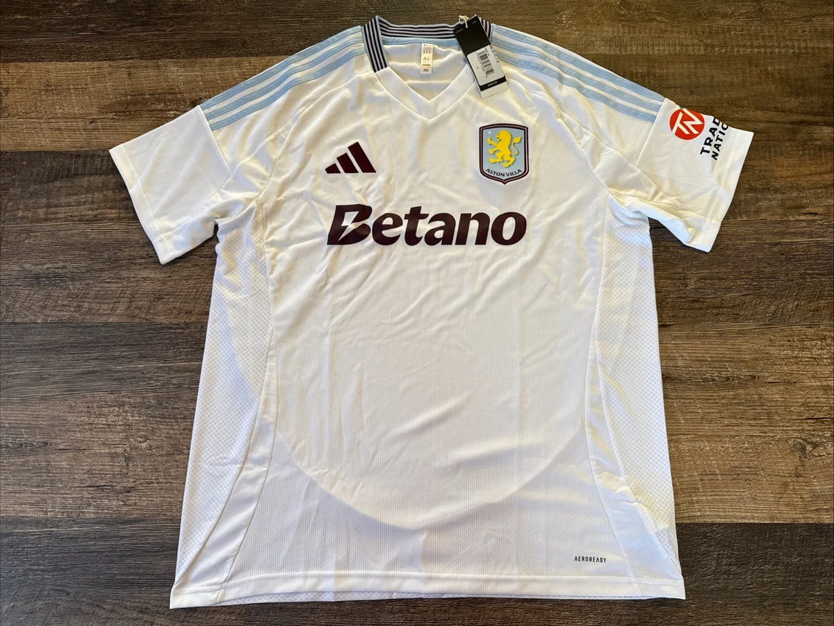25+ Aston Villa White International Club Soccer Fan Jerseys for