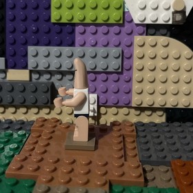 LEGO Pirate Patrick eyepatch Spongebob minifigure 3817