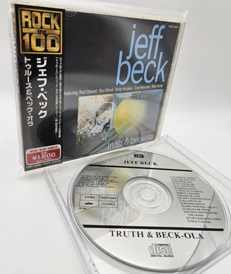JEFF BECK Truth & Beck-Ola Japón CD TOCP 53094 con OBI Rod Stewart Ron Wood 1999 - Imagen 1 de 4