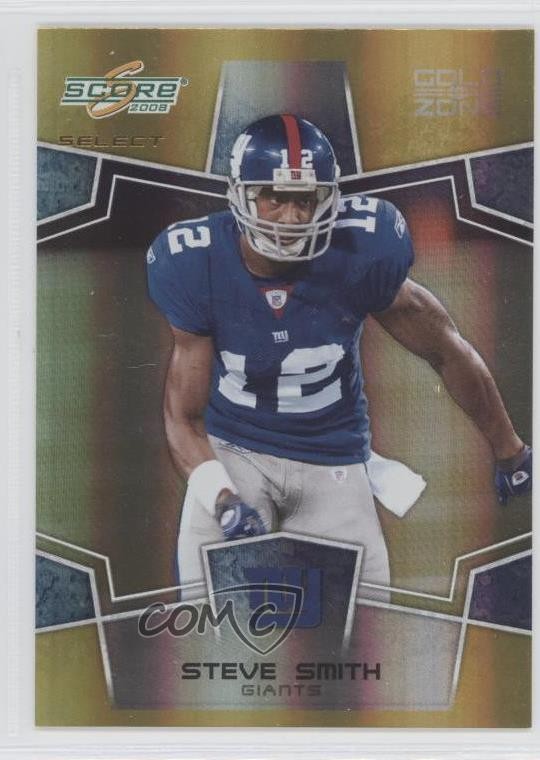 2008 Score Select Gold Zone 21/50 Steve Smith #211 1q9