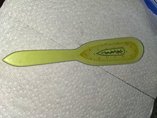 Green Plastic Belived To Be Antique Shoe Horn