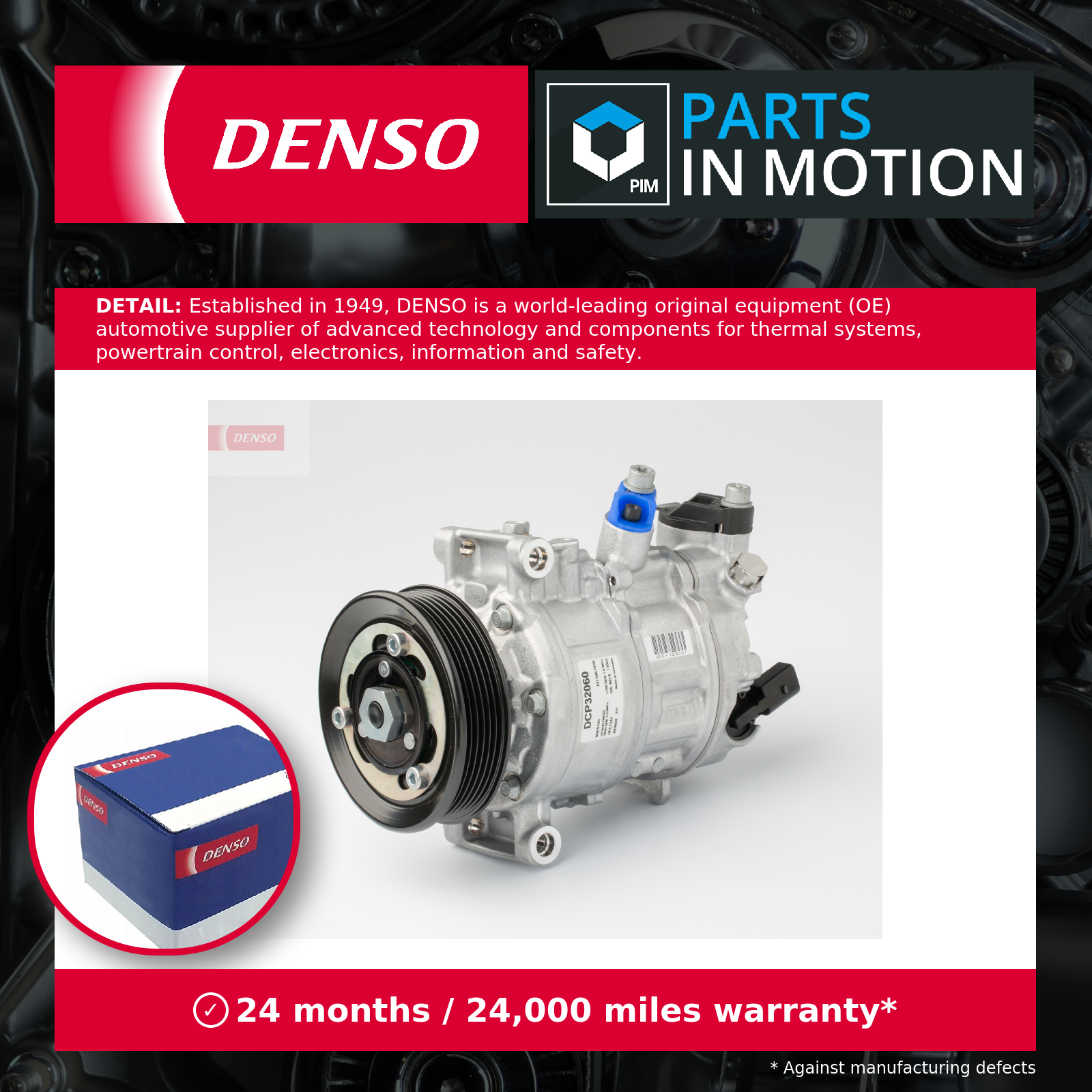 Fits DENSO DCP32060 air conditioning compressor. VAG OE A3 12- ⭐UK Stock⭐ - Image 8