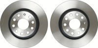 2X TRW Bremsscheibe DF4558 FüR VW Seat Skoda Audi
